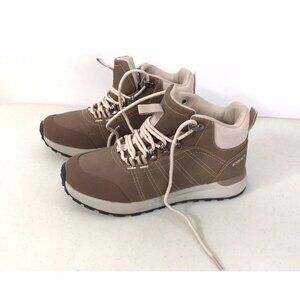 Borealis Leather Ankle Boots Winter Athleisure Womens 7